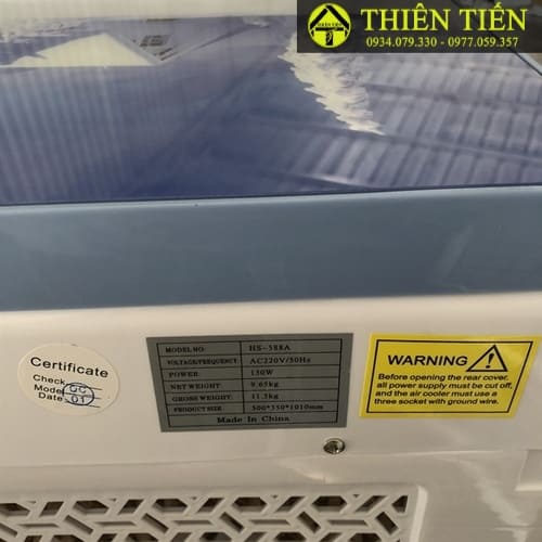 New Quạt hơi nước Air Cooler HS588A
